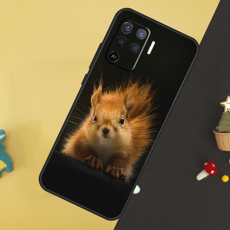 

Squirrel Cute Animals Case For Oppo A60 A80 A40 A15 A16 A17 A57 A94 A74 A54 A76 A96 A18 A38 A58 A78 A98 A5 A6 Pro OPPO A79 5G
