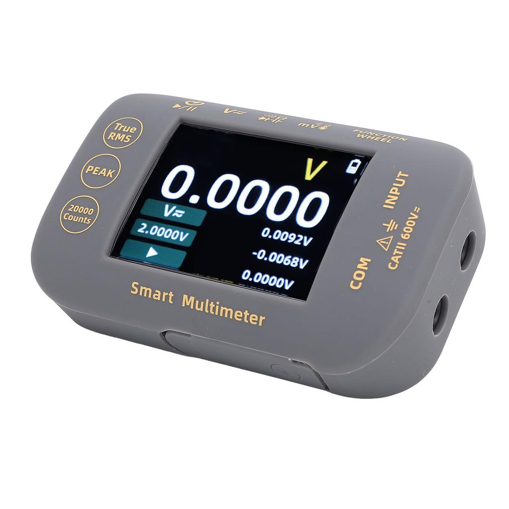 PV Digital Multimeter 20000 Counts 2.8 Inch Color LCD Screen True RMS Rechargeable Photovoltaic Electrical Tester