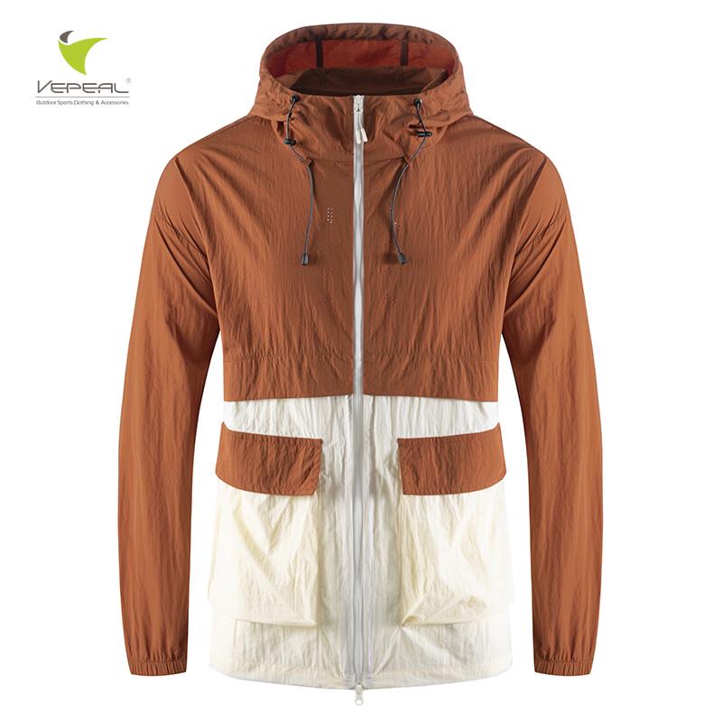 

Vepeal Men s VFS-068 Sun Protection Long Sleeve Jacket M