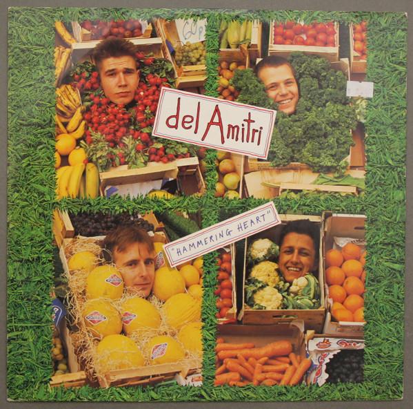 12-дюймовая пластинка DEL AMITRI  Hammering Heart CHS122925 BIG STAR 1985 UK Rock Б/у