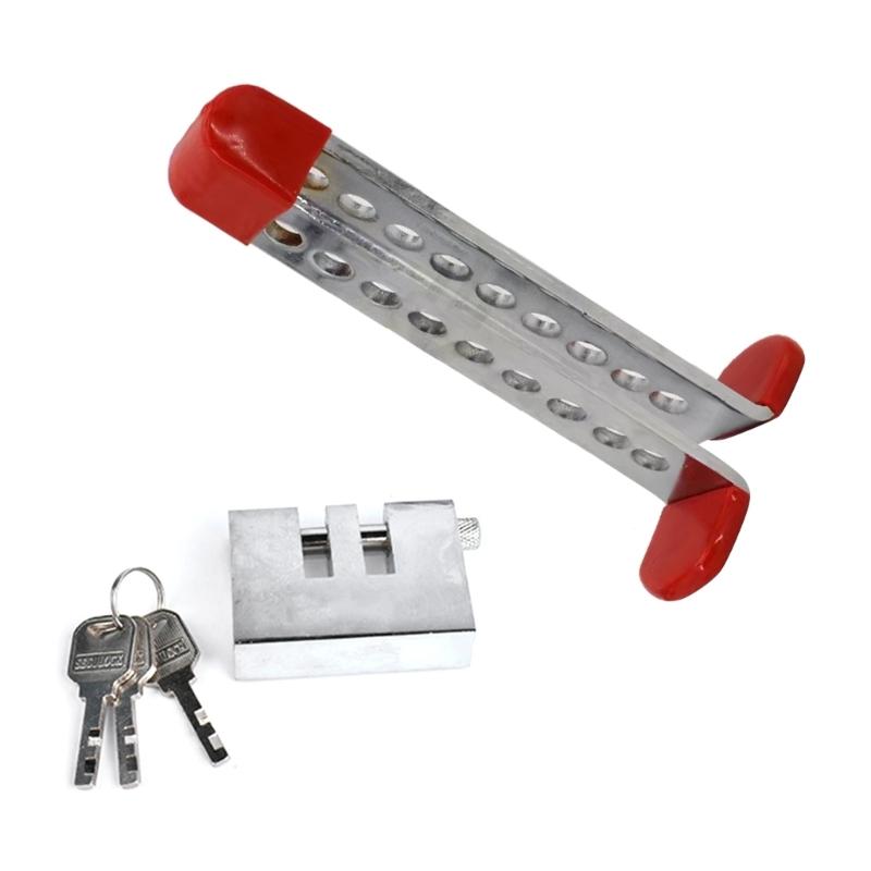 Car Pedal Lock 8 Hole / 9 Hole Brake Pedal Security Lock Car Brake Clutch Pedal Lock