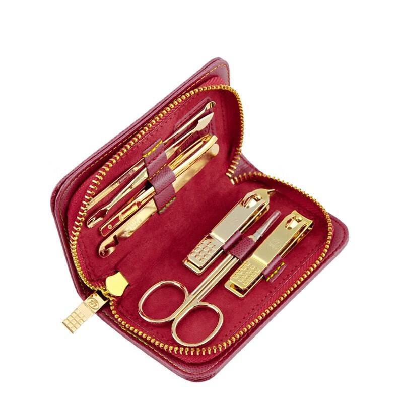 THREE SEVEN NTS-2012G 7-Piece Nail Grooming Set