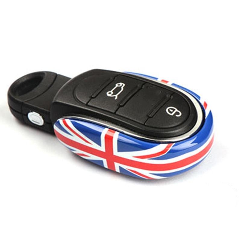 

Металлический чехол для автомобильного ключа, чехол для Mini Cooper F54 F55 F56 F57 F60 JCW Clubman Countryman Red Union Jack