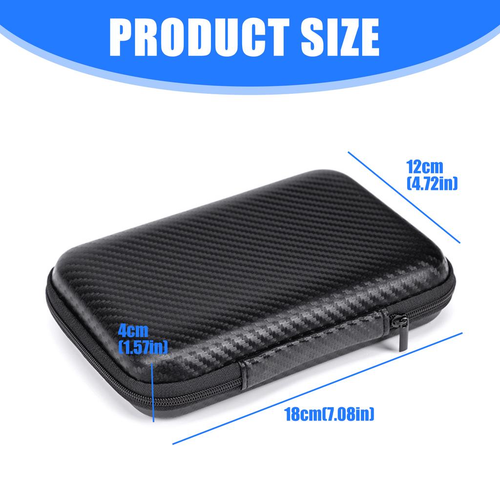 Shockproof Storage Box for AYANEO Pocket AIR Mini Handheld Game Console Bag Hard Pouch Bag Scratchproof Carrying Case