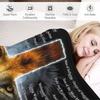 Christian Lion Scripture Jesus Throw Blanket for Women Men Kids Adults, Soft Warm Cozy Fleece Blanket for Couch Sofa Bed
