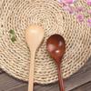 32cm Japanese-Style Wooden Spoon Kitchen Cooking Utensil Tool Soup Teaspoon Catering For Kitchen Long Handled Wooden Spoons