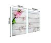 PLACA PROTECTORA DE CRISTAL PARA COCINA 65x52 MADERA
