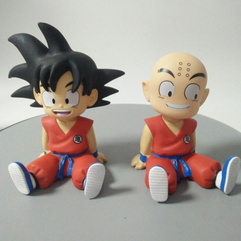 Dragon Ball Martial Arts Tournament Goku & Krillin Piggy Bank Figure Model Ornament