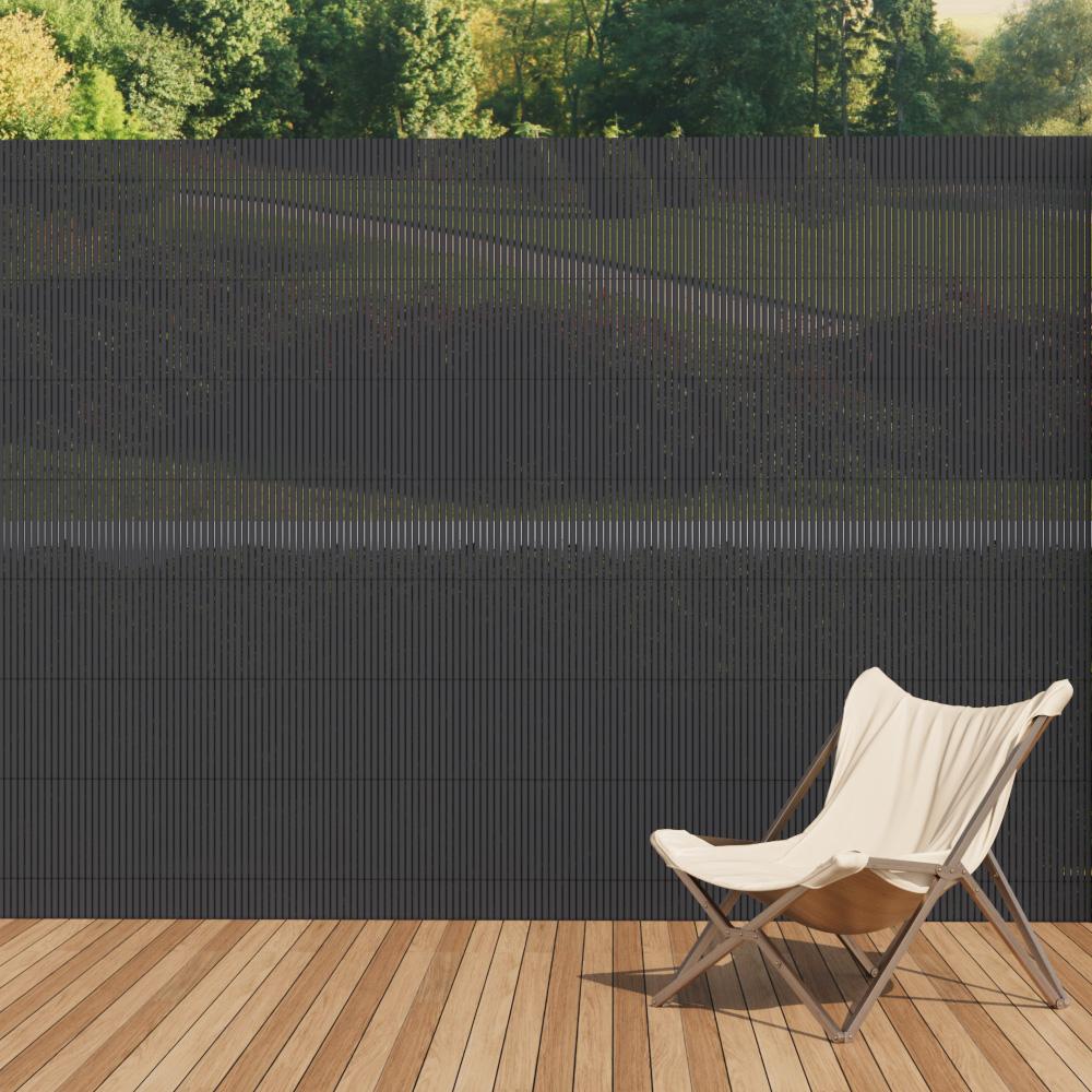 Dark Grey PVC Fence 1.8 * 3