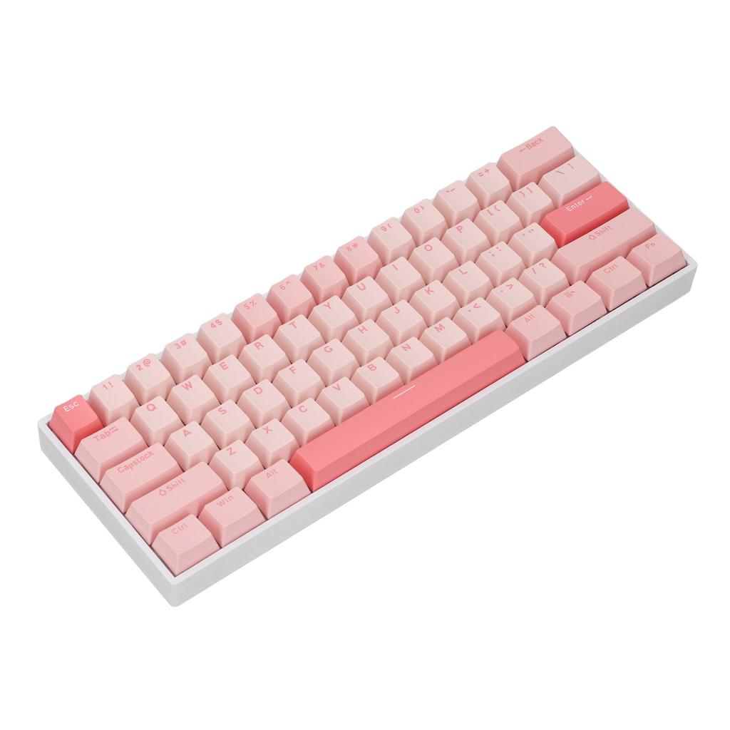 61 Keys 60percent  Mechanical Keyboard 2.4G Wireless Bluetooth 3.0 5.0 Type C Wired Red Switch Backlit