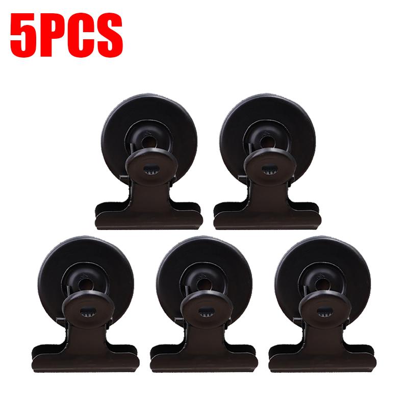 20/1pcs Black Magnet Clips Refrigerator Magnet Clamp Whiteboard Magnetic Photo Wall Metal Storage Hook for DIY Office Kitchen