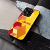DHL Express Hülle Gehärtetes Glas Für IPhone 16 13 14 12 15 11 Pro Max Plus Mini X XR SE2020 Hülle