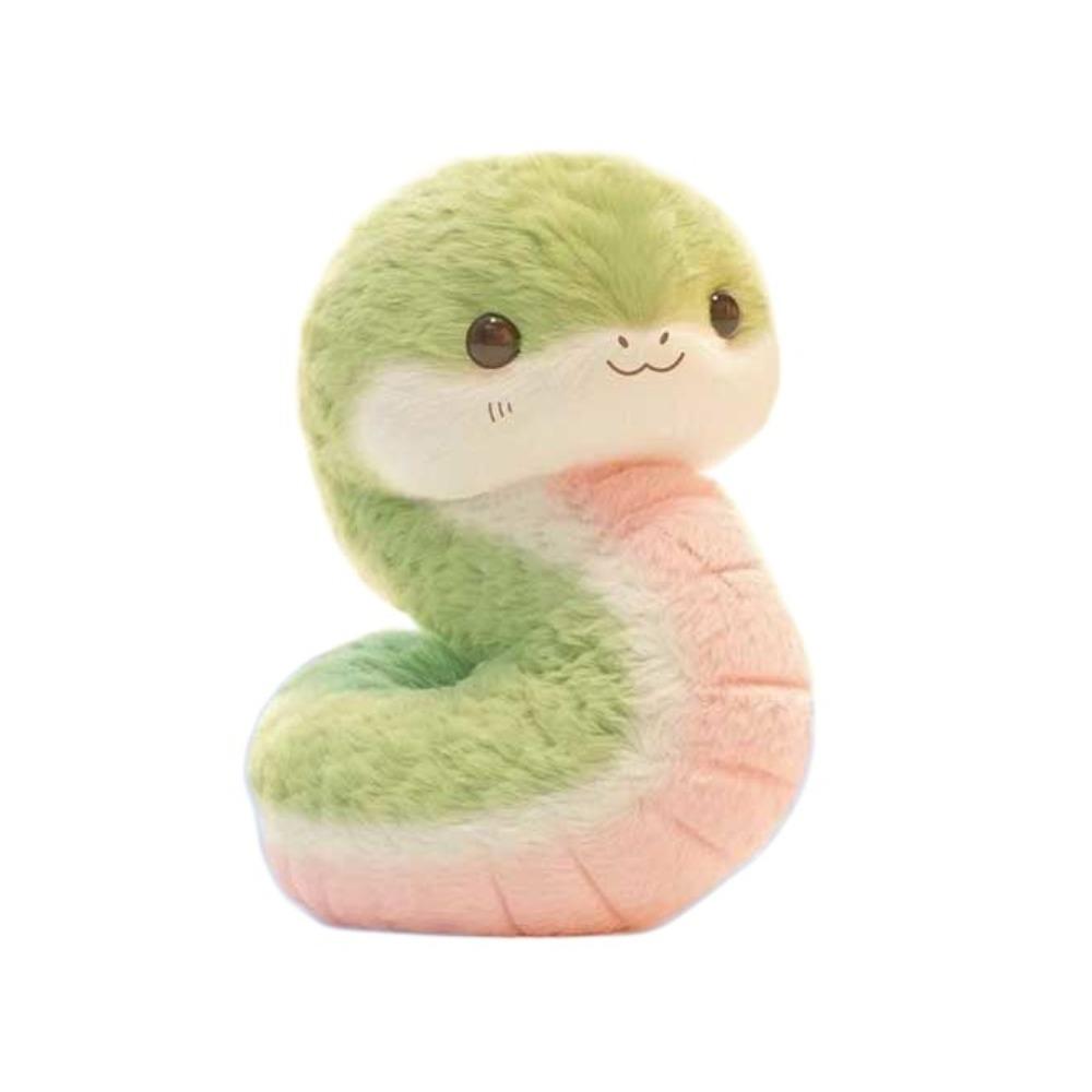 

Мягкая кукла Маленькая змея Плюшевая игрушка Пушистая мультяшная плюшевая кукла-животное Детский подарок 35cm