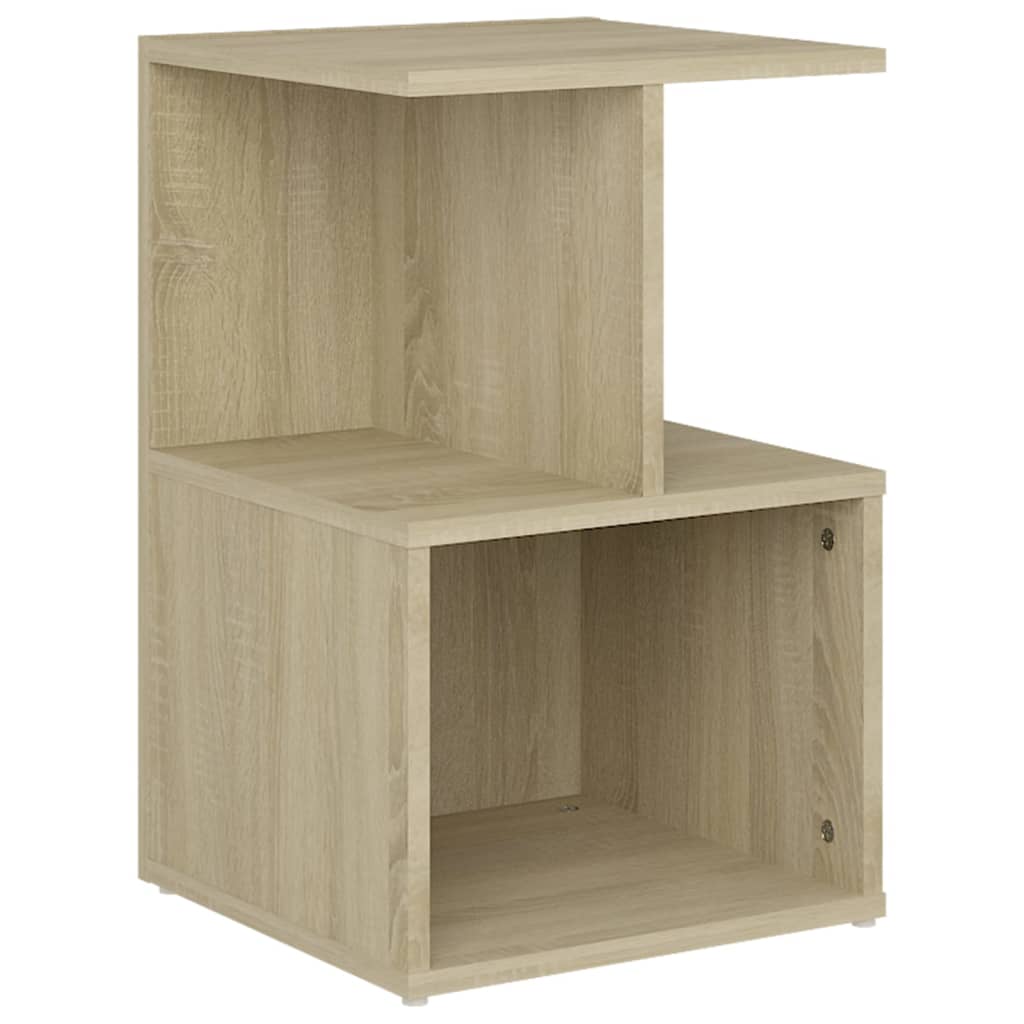 Nightstand Sonoma Oak 35 X 35 X 55 Cm Engineered Wood
