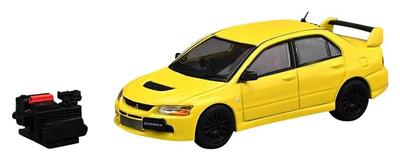 CM MODEL Mitsubishi Lancer Evolution IX Yellow Finished Product 1/64