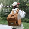 Large Capacity Breathable Pet Backpack Expandable Cat Travel Bag Foldable Portable Outdoor Pet Durable Carrier Cat Carriers Bags