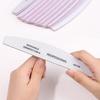 50PCS/Set Professional Nail Files Double EVA Sponge Thickened Nail Files 100/180 Grit Sandpaper Manicure Salon Tool Set