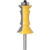 1Pc Mitered Drawer Front Molding Router Bit Door Handrail Line Tenon Cutter For Wood Tools - 8mm 12mm 1/2inch Shank