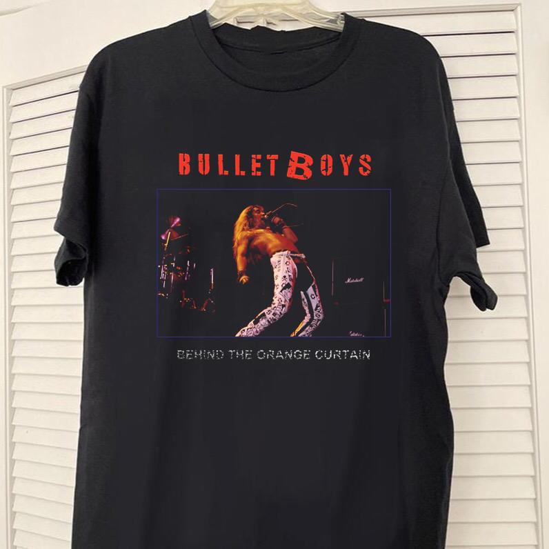

BulletBoys Band Black T-Shirt Cotton Full Size S-5XL Unisex T-Shirt M
