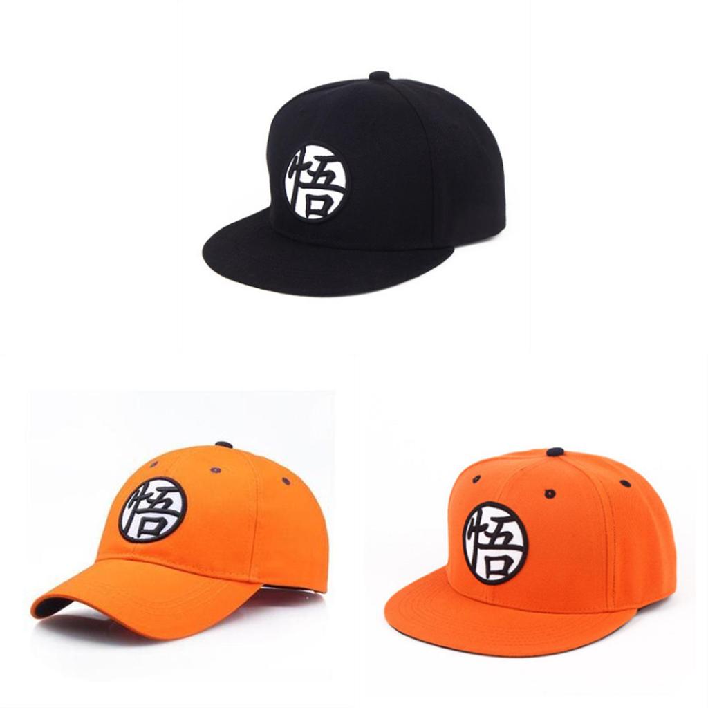 Dragon Ball Baseball Cap With Embroidered Cotton Material Sun Protection For Adults
