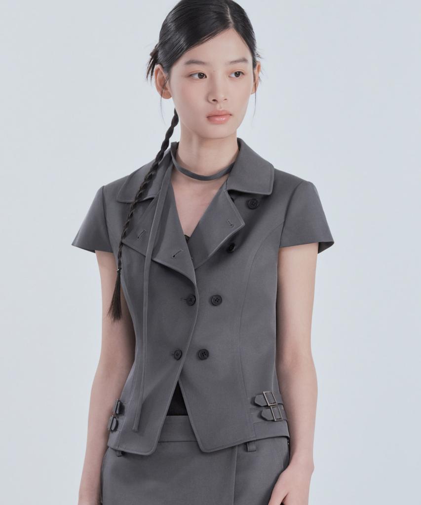 Mau Soleum Bella Double Jacket - Gray