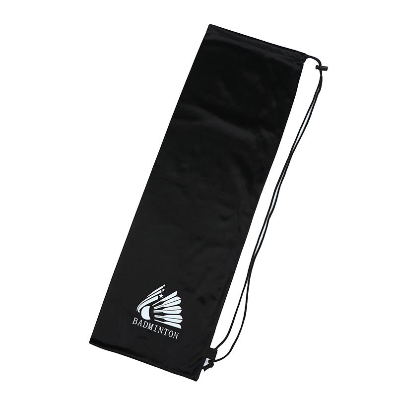 Badminton Racket Velvet Bag Soft Storage Bag Drawstring Pocket Portable Racket Protective Cover Sport Supplies