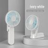 Ventilador dobrável recarregável USB portátil - Mini ventilador portátil ultra silencioso e multifuncional