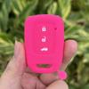 3button Silicone Car Key Fob Cap Cover Protect Skin Case Rubber Shell Hood Set for HONDA Jazz Civic Jade Vezel City Fit HR-V HRV