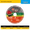 Multi-functional Angle Grinder Blade for Cutting Tile, Marble, Metal, Stainless, and Color Steel