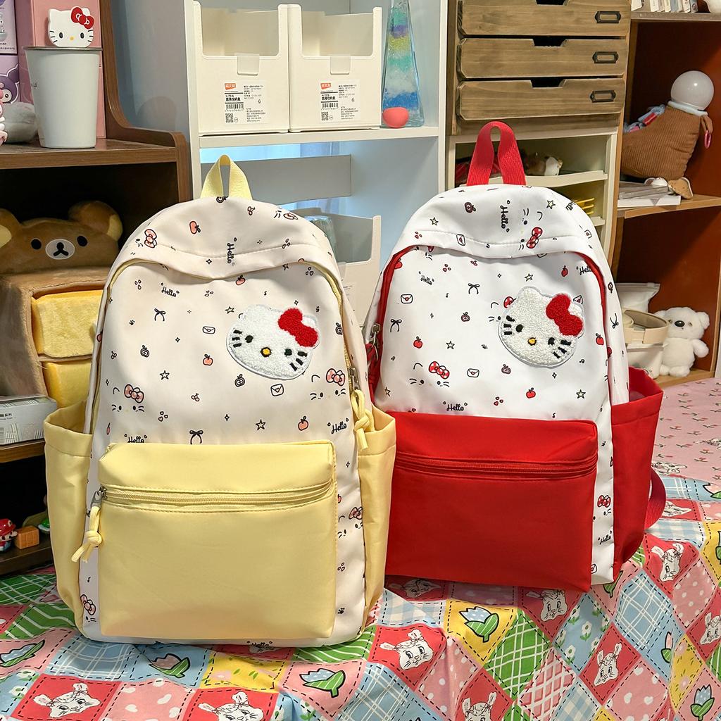 Schoolbag New Japanese Cute Cartoon Backpack Girl Junior High School Primary School Large Capacity Commuting Light Schoolbag Student Backpack