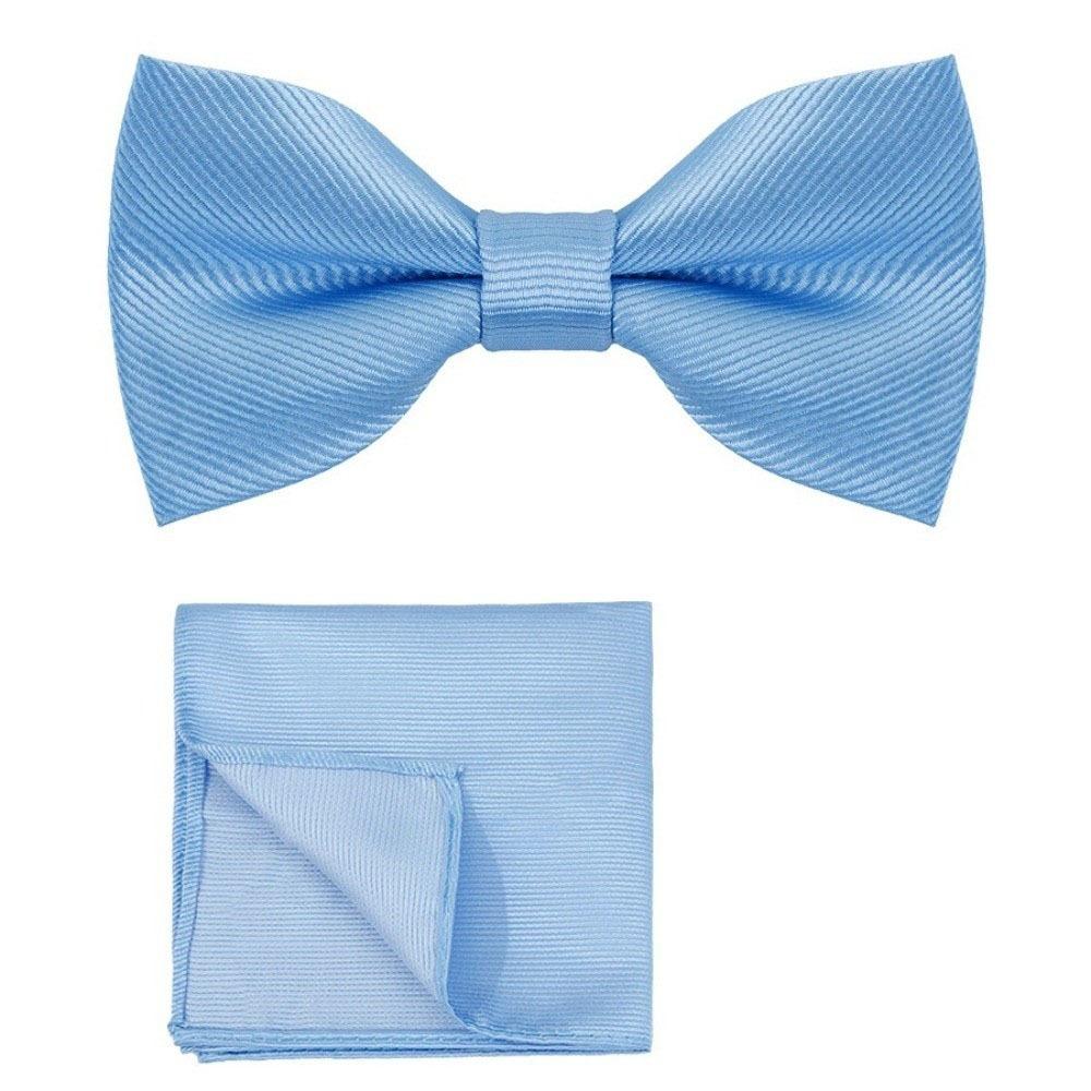Polyester Pocket Square Set Collar Wedding Accessory Set Corsage Set Bow Tie Set Banquet