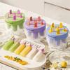 Einfacher Eis am Stiel Maker Anti-Tropf-Stiel Eis am Stiel Form Langlebige 6-Fächer Eiscreme Form Milch