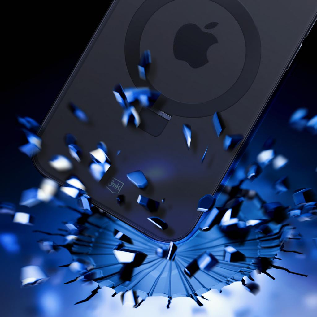 Apple iPhone 13 pro max - 3mk Smoke Case Mag&Stand