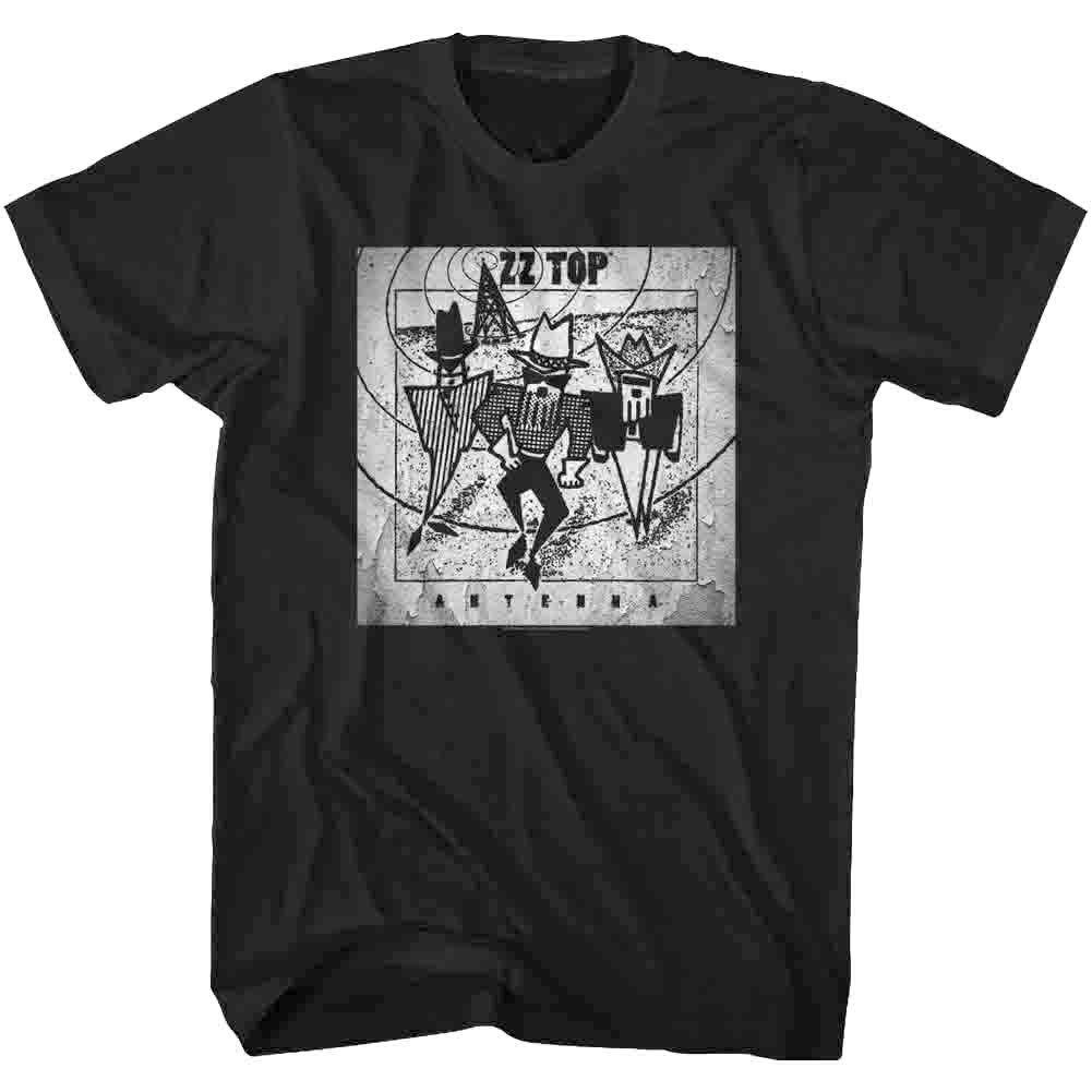 ZZ Top Vintage Antenna Men T Shirt XXXXL