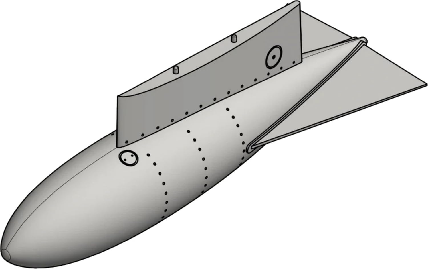 

Реплика пилота Saab J29 Tunnan Сбрасываемый топливный бак Тип 1 с набором деталей для пластиковой модели PLR48R017 1/48 Кили, 2, (Самолет)