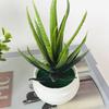 Simulation Potted Plant Artificial Perfect Plastic Display Mold Bonsai for Home Decor