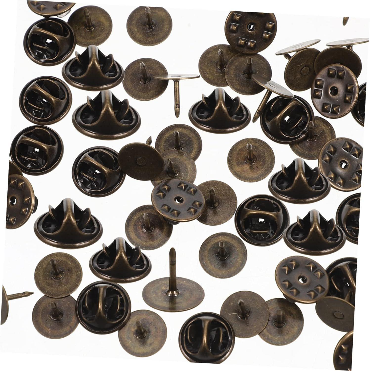 

Роскошная металлическая булавка для шляпы в виде бабочки с зажимом и премиальный аксессуар-запонка Antique Bronze (Iron)