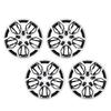 4PCS 15 Inch Wheel   Cover Hub S Clip On Stylish ABS Wheel Hub Cover Replacement for   208