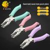 Handheld Single Hole Puncher for Office & DIY Projects