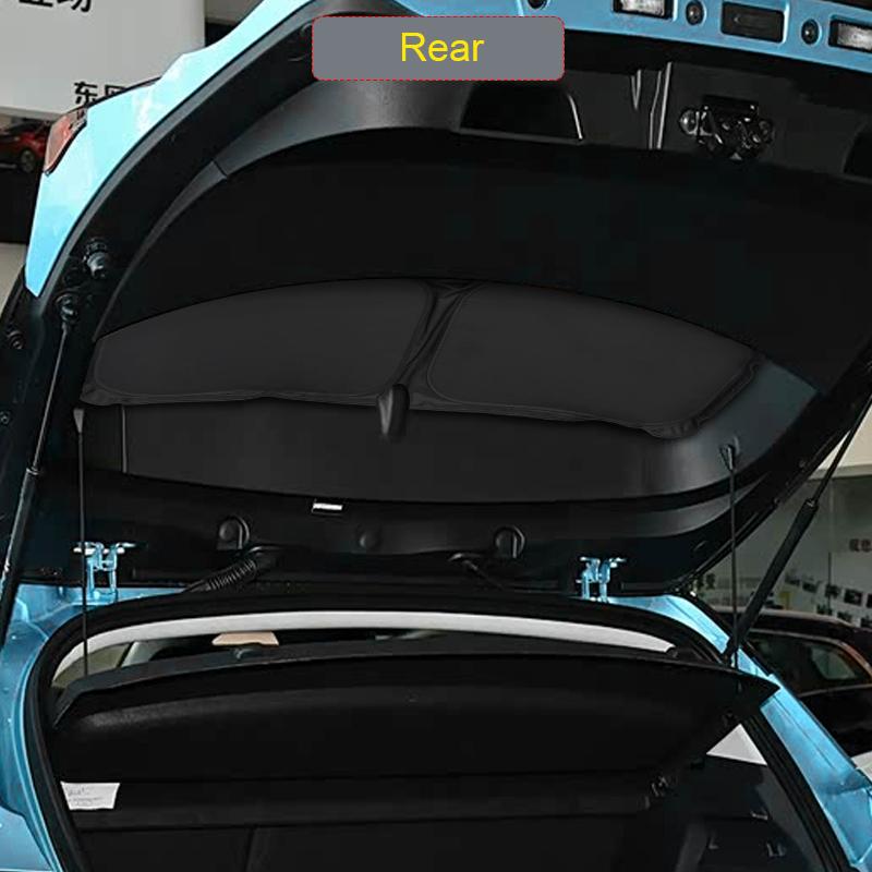 Car Black Window Privacy Sunshade For RENAULT CAPTUR 2020-Present Anti-UV Heat Insulation Protect Cover Interior Accessory