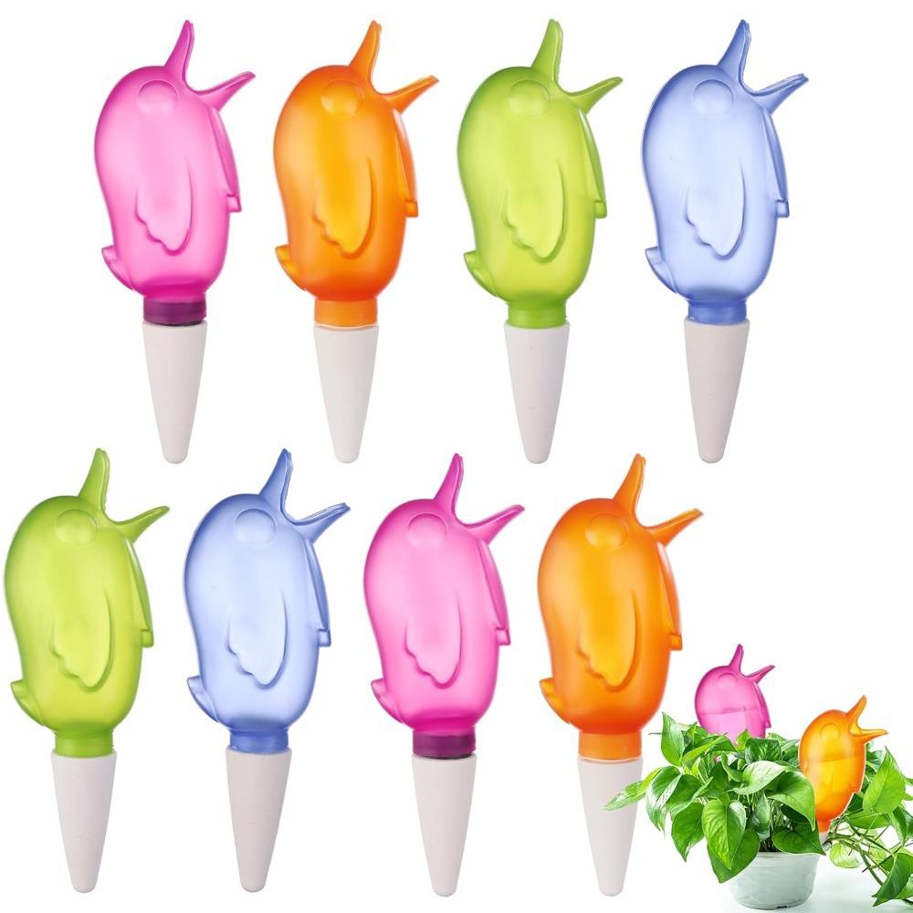 

8pcs Bird Shape Self Watering Spike Plant Watering Globes Automatic Drip Irrigation Self-Watering Stakes Moist Roots for Indoor Outdoor Plants 8pcs
