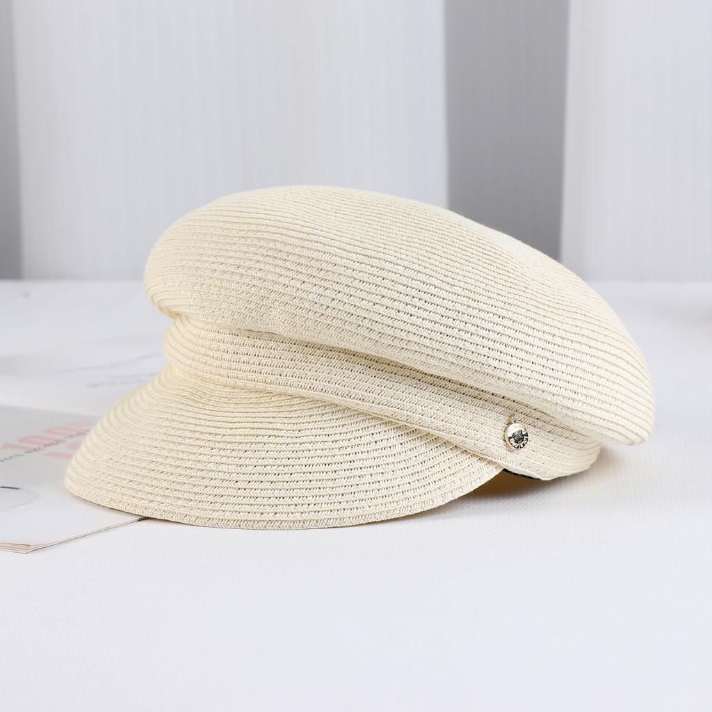 Summer Women's Hats Sunshade and Sun Protection Hats Big Seaside Vacation Straw Hats Travel Sun Hats
