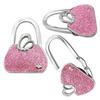 Bag Shape Design Folding Handbag Purse Bag Cloth Hanger Durable Table Hook Racks