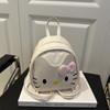Mochila Pequeña Moderna de Hello Kitty con Forro de Poliéster y Bolsillo Interior para Teléfono