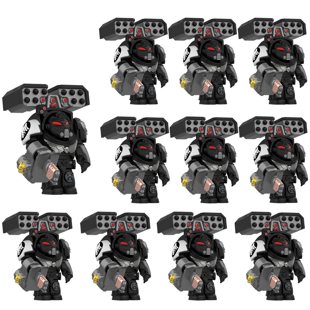 11 piezas NUEVO Caballeros Ángeles de la Guerra Ultramarines Templarios Soldados de Guerra Mini Figuras de Acción Modelo Juguetes para Niños Regalo