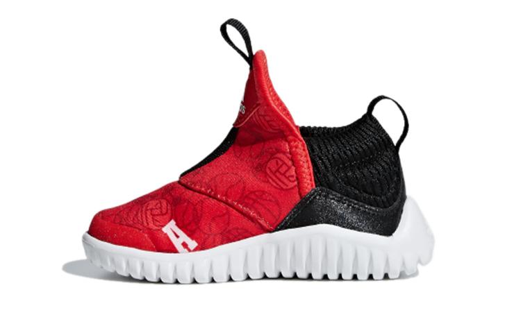 

Adidas Rapidazen I Low top Running Shoes Red Black Infant And Toddler D96845 23