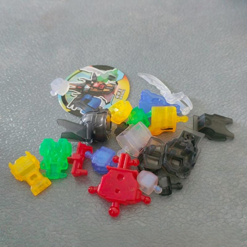Blokees Gokaioh Color Transparent Ver. Assembled Movable Model Toys Haokuai Wang Hero Mobilization Star Edition Building Blocks