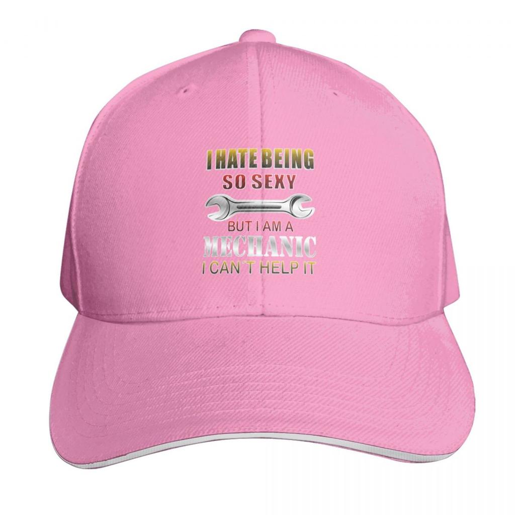 I Hate Being So Sexy But Im a Mechanic I Cant Help It Baseball Cap Snap Back Hat Thermal Visor Unisexs Hats Womens
