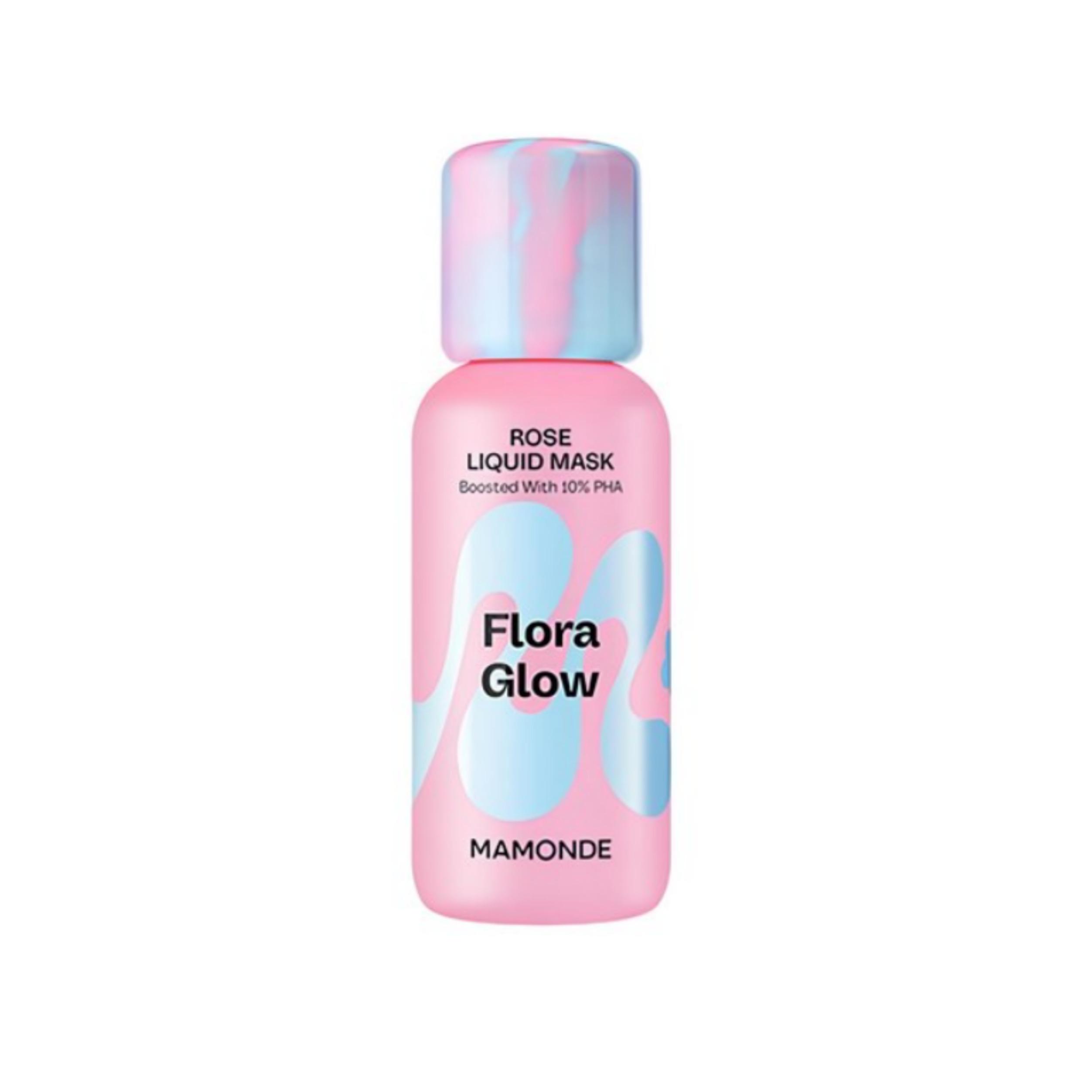 Mamonde Flora Glow Rose Liquid Mask Hydrating Radiance Boost 80ml