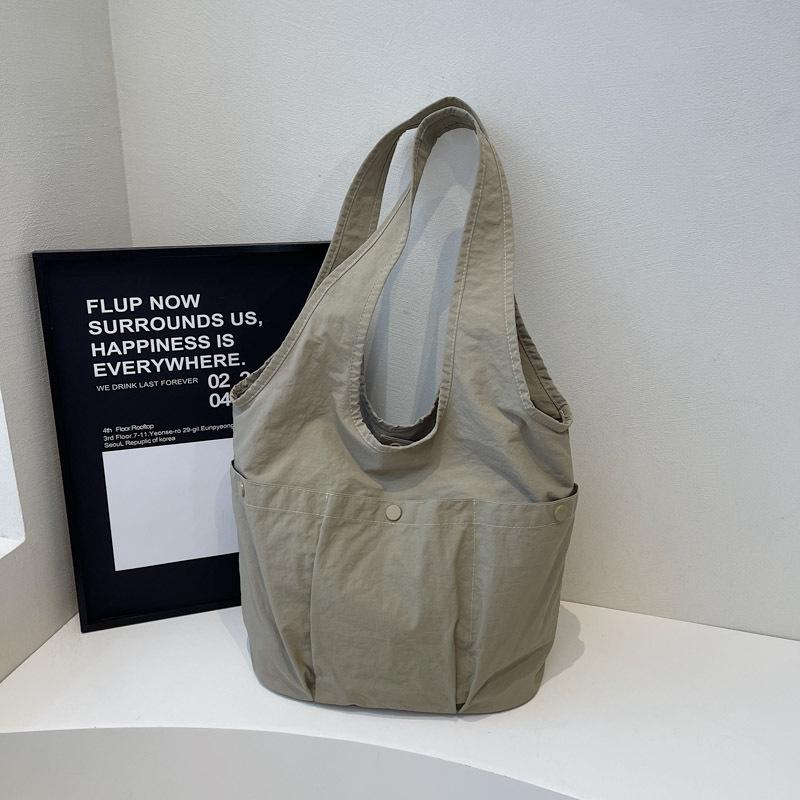 Casual Texture Simple Niche Large-capacity Bag 2025 Spring New Foreign Style Women's Fashion Shoulder Tote Bag